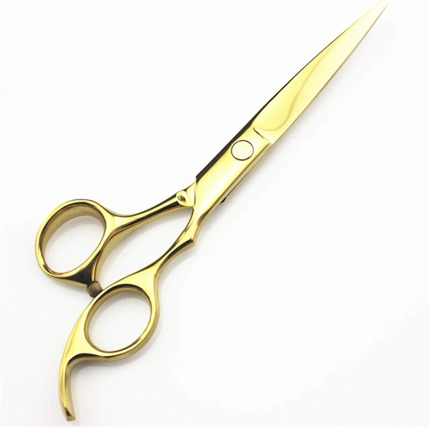 قیچی آرایشگری حرفه ای 440C 6 اینچی، قیچی اصلاح مو و قیچی پیتاژ (رنگ: طلایی) قیچی آرایشگری حرفه ای 440C 6 اینچی، قیچی اصلاح مو و قیچی پیتاژ (رنگ: طلایی)