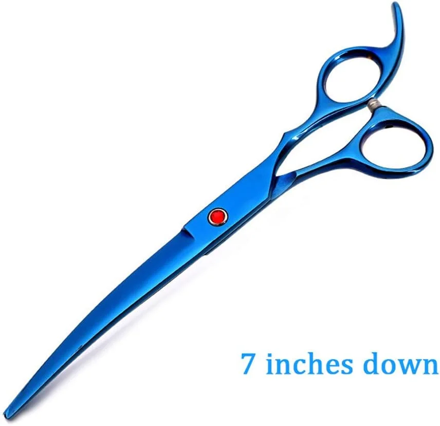 ست قیچی آرایشگری حرفه ای استیل ضد زنگ، مناسب برای حالت دادن، مرتب کردن، کوتاه کردن و لایه لایه کردن مو، ایده آل برای سالن ها و استفاده در منزل