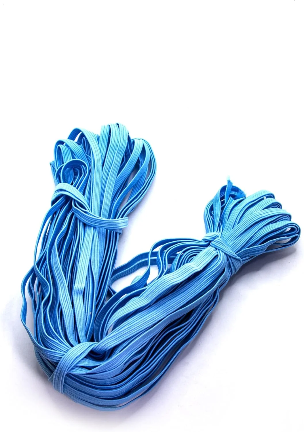 کش نواری الاستیک 6 میلی متری - 36 یارد برای خیاطی و کاردستی (آبی)