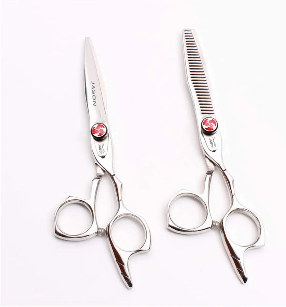 ست قیچی آرایشگری حرفه ای 6.0 اینچی، قیچی های آرایشگری برای کوتاهی و خرد کردن مو، فولاد 440C با کیفیت بالا، تیز، مناسب برای آرایشگران، کیت سالن خانگی، موجود در 3 رنگ، سبز ست قیچی آرایشگری حرفه ای 6.0 اینچی، قیچی های آرایشگری برای کوتاهی و خرد کردن مو، فولاد 440C با کیفیت بالا، تیز، مناسب برای آرایشگران، کیت سالن خانگی، موجود در 3 رنگ، سبز
