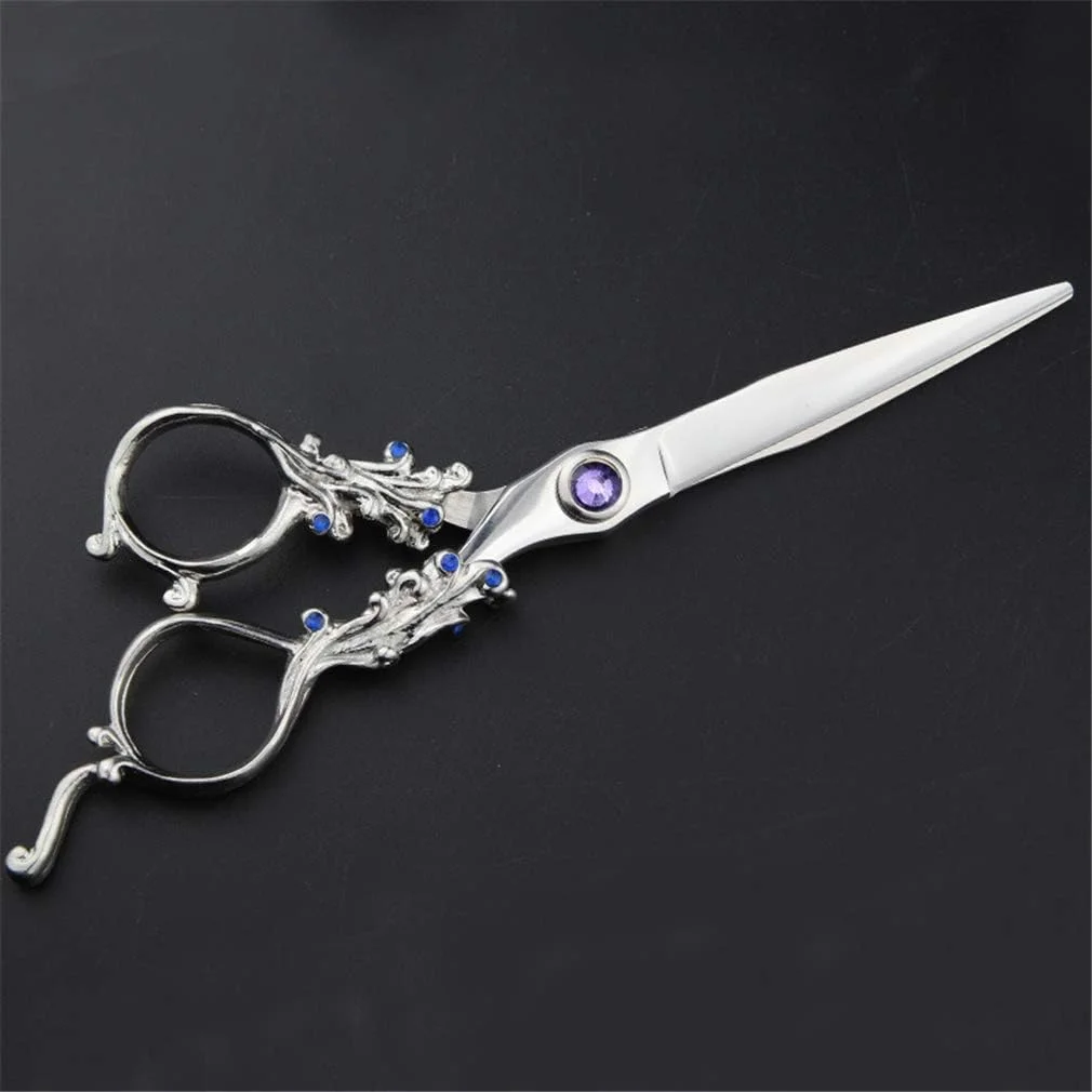 ست قیچی آرایشگری حرفه ای 6.0 اینچی، قیچی آرایشگری درجه یک، قیچی اصلاح مو، قیچی پیتاژ، لوازم آرایشگری، قیچی استیل ضد زنگ، ابزار اصلاح موی خانگی و سالنی