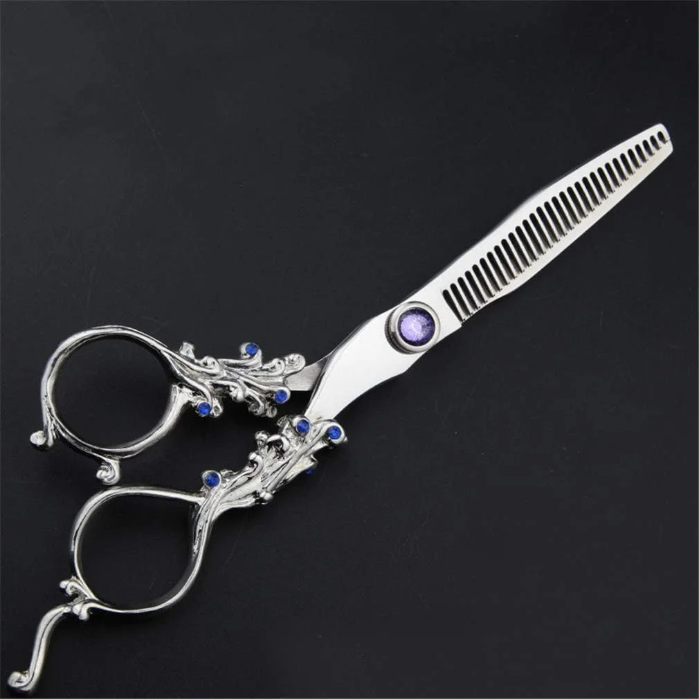 ست قیچی آرایشگری حرفه ای 6.0 اینچی، قیچی آرایشگری درجه یک، قیچی اصلاح مو، قیچی پیتاژ، لوازم آرایشگری، قیچی استیل ضد زنگ، ابزار اصلاح موی خانگی و سالنی