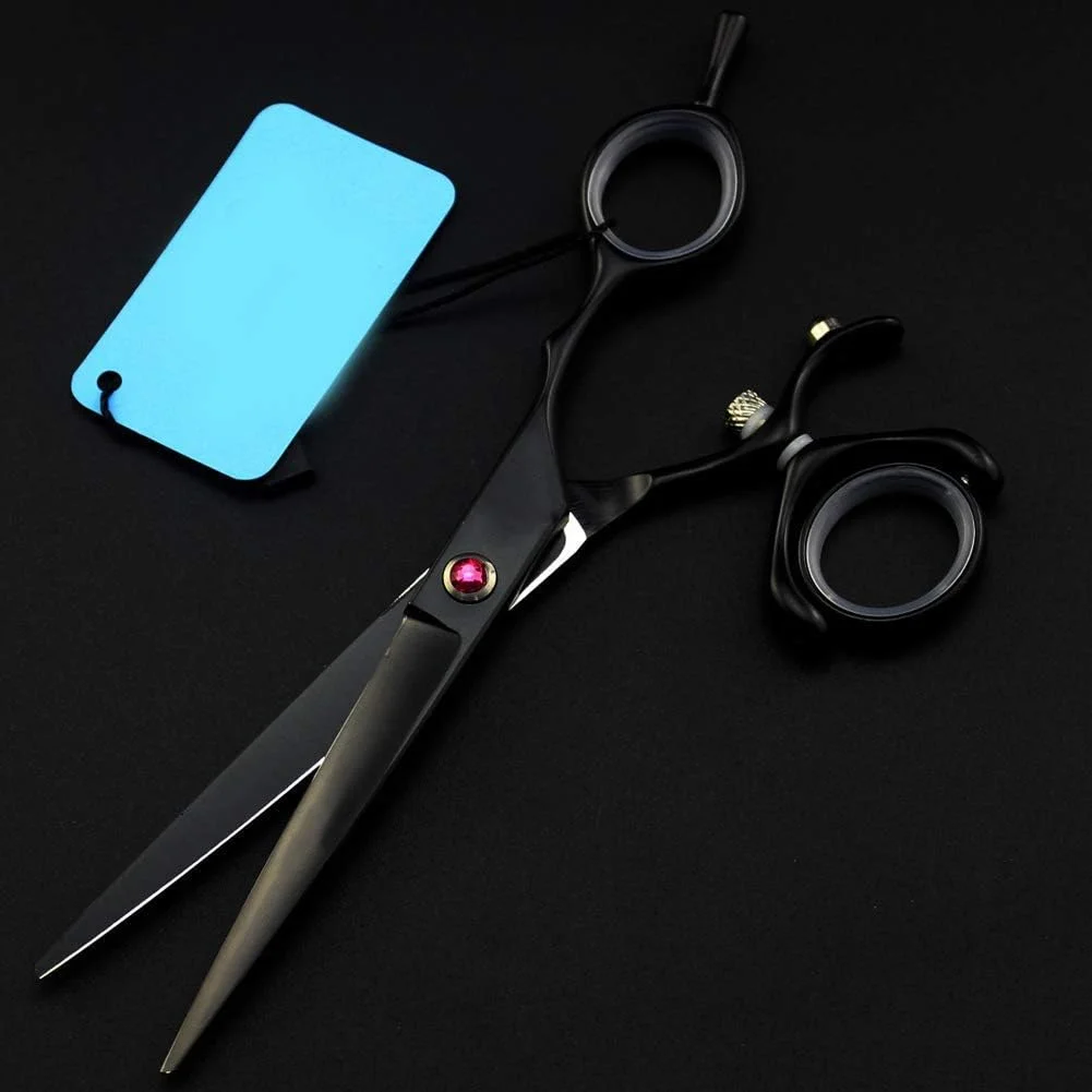 قیچی آرایشگری مو، ست حرفه ای قیچی اصلاح مو برای آرایشگر/پیرایشگر/خرد کردن مو/بافت مو قیچی آرایشگری برای آرایشگران لبه صاف در قیچی های آرایشگری زیبا