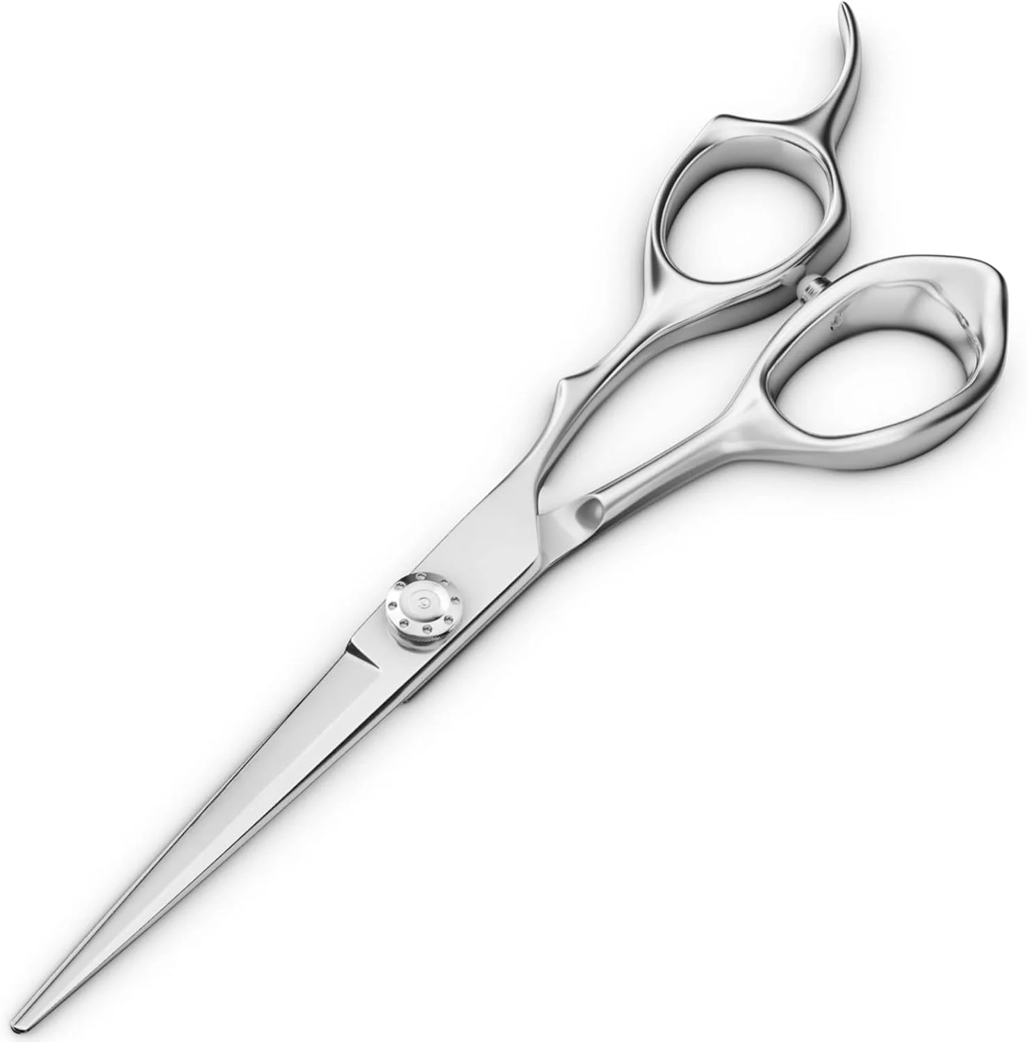 قیچی آرایشگری Luncpcihe، 6 اینچ، قیچی حرفه ای آرایشگری راست دست، تیغه تیغی، قیچی اصلاح مو برای مردان و زنان، استیل ضد زنگ ژاپنی برای آرایشگری در منزل و سالن