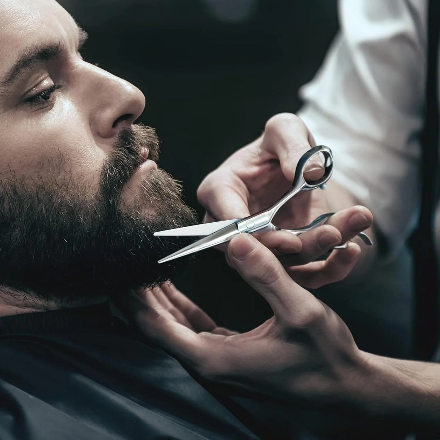 قیچی آرایشگری Luncpcihe، 6 اینچ، قیچی حرفه ای آرایشگری راست دست، تیغه تیغی، قیچی اصلاح مو برای مردان و زنان، استیل ضد زنگ ژاپنی برای آرایشگری در منزل و سالن قیچی آرایشگری Luncpcihe، 6 اینچ، قیچی حرفه ای آرایشگری راست دست، تیغه تیغی، قیچی اصلاح مو برای مردان و زنان، استیل ضد زنگ ژاپنی برای آرایشگری در منزل و سالن