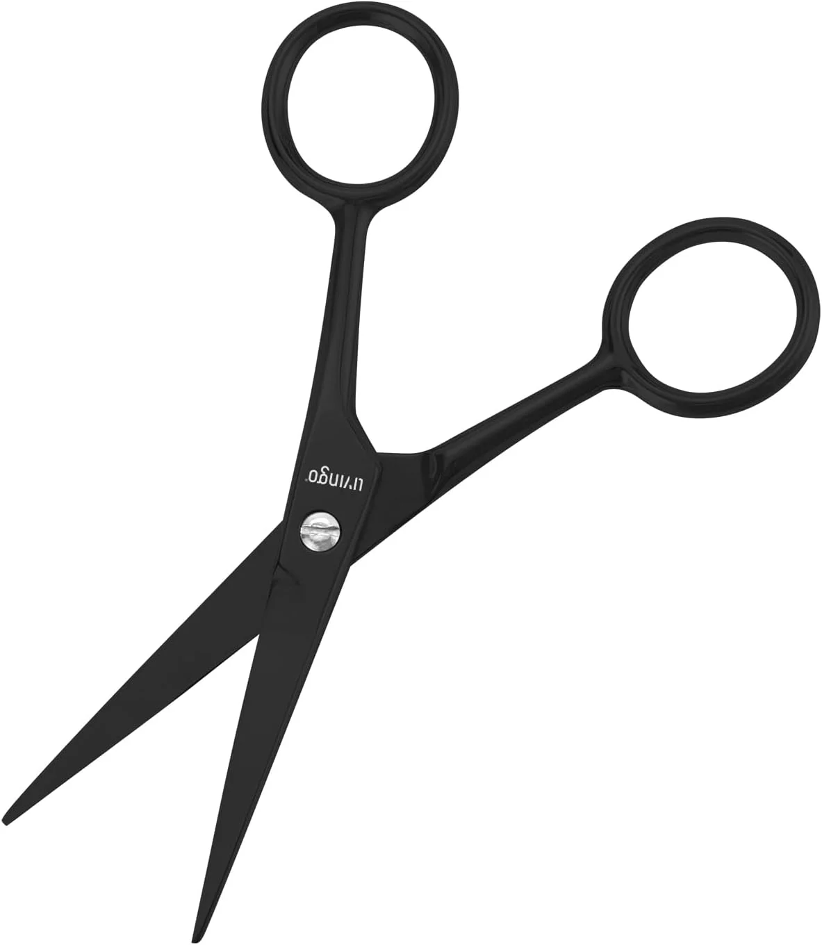 قیچی حرفه ای 4.5 اینچی ریش و سبیل LIVINGO، استیل ضد زنگ تیز کوچک 3.75 اینچی با نوک گرد ایمن، قیچی آرایشی ابرو و موی بینی صورت برای مردان، به همراه شانه کوچک و کیف چرمی قیچی حرفه ای 4.5 اینچی ریش و سبیل LIVINGO، استیل ضد زنگ تیز کوچک 3.75 اینچی با نوک گرد ایمن، قیچی آرایشی ابرو و موی بینی صورت برای مردان، به همراه شانه کوچک و کیف چرمی