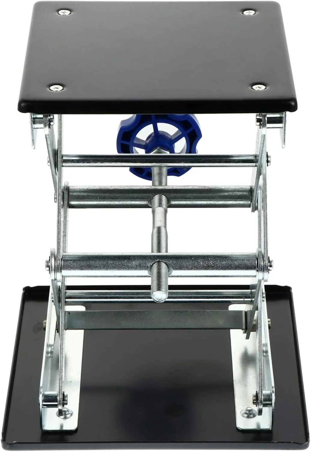 ABHJKLM 1 عدد بالابر اندازه گیری برای جک قیچی، ابزار آزمایش، نیمکت بالابر Xcm، ابزار علمی، سکوی استیل ضد زنگ، قیچی مشکی، آزمایشگاه، زیست شناسی، کار، بالابر، علوم