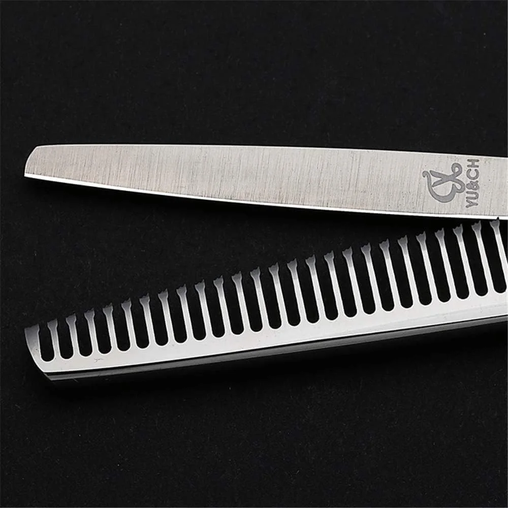 مجموعه قیچی آرایشگری، قیچی های حرفه ای سالنی برای نازک کردن و کوتاه کردن مو، برش های دقیق و تیز، قیچی های آرایشگری ایده آل برای بانوان و آقایان مجموعه قیچی آرایشگری، قیچی های حرفه ای سالنی برای نازک کردن و کوتاه کردن مو، برش های دقیق و تیز، قیچی های آرایشگری ایده آل برای بانوان و آقایان