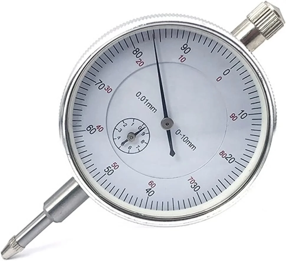 ساعت اندازه گیری CROKAI، دقت 0-10 میلی متر، دقت 0.01 میلی متر، ابزار اندازه گیری (رنگ: سفید بدون گوش، سایز: کوچک) ساعت اندازه گیری CROKAI، دقت 0-10 میلی متر، دقت 0.01 میلی متر، ابزار اندازه گیری (رنگ: سفید بدون گوش، سایز: کوچک)