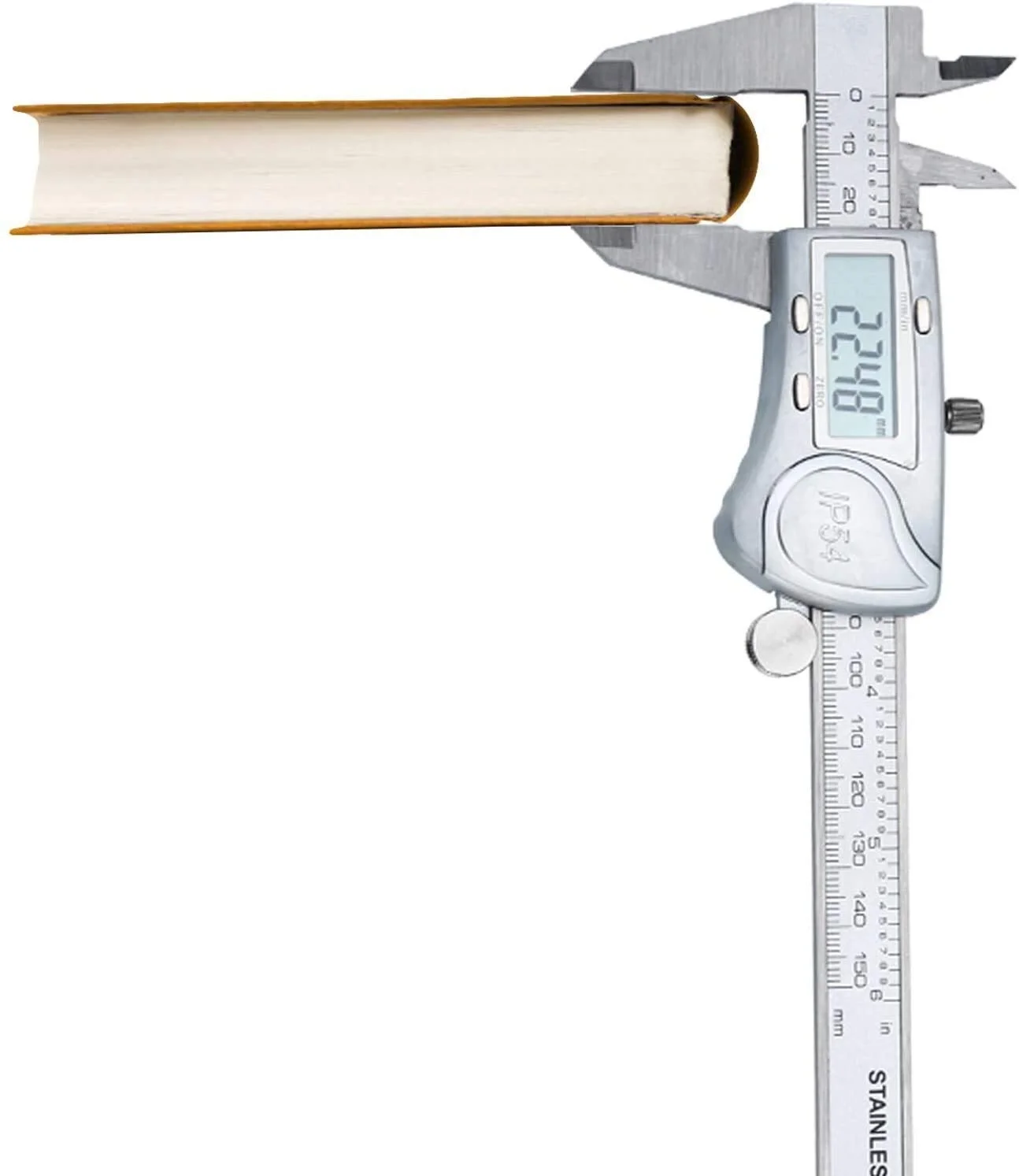 کولیس ورنیه دیجیتال نقره ای - 150 میلی متر / 6 اینچ IPX54 ضد آب فولاد ضد زنگ اسلاید ابزار اندازه گیری حرفه ای با دقت بالا با صفحه نمایش ال سی دی کولیس ورنیه Ca کولیس ورنیه دیجیتال نقره ای - 150 میلی متر / 6 اینچ IPX54 ضد آب فولاد ضد زنگ اسلاید ابزار اندازه گیری حرفه ای با دقت بالا با صفحه نمایش ال سی دی کولیس ورنیه Ca