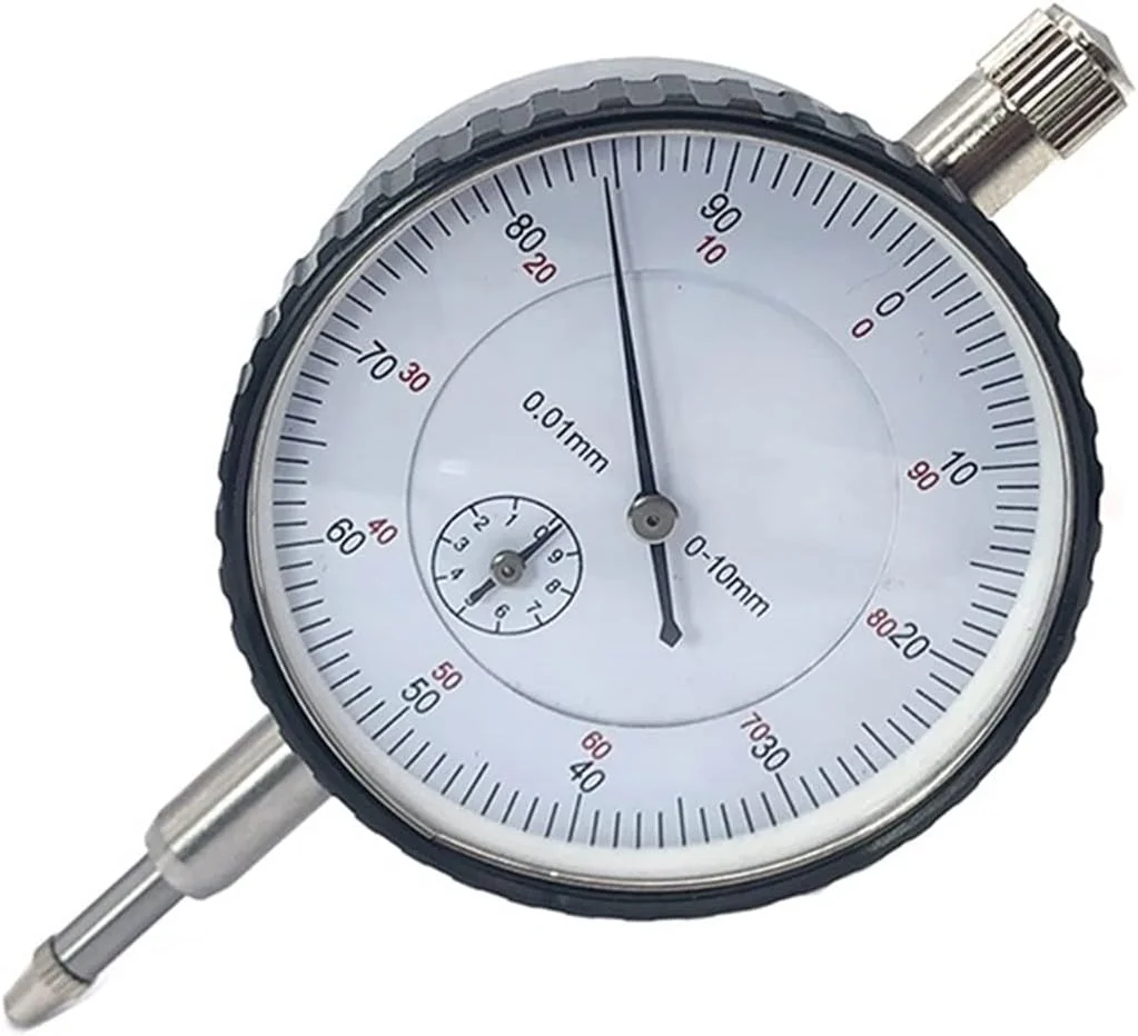 گیج نشانگر شماره ای 0-10 میلی متر، دقت 0.01 میلی متر، ابزار اندازه گیری، ابزار اندازه گیری دقیق (مشکی CDWAS)