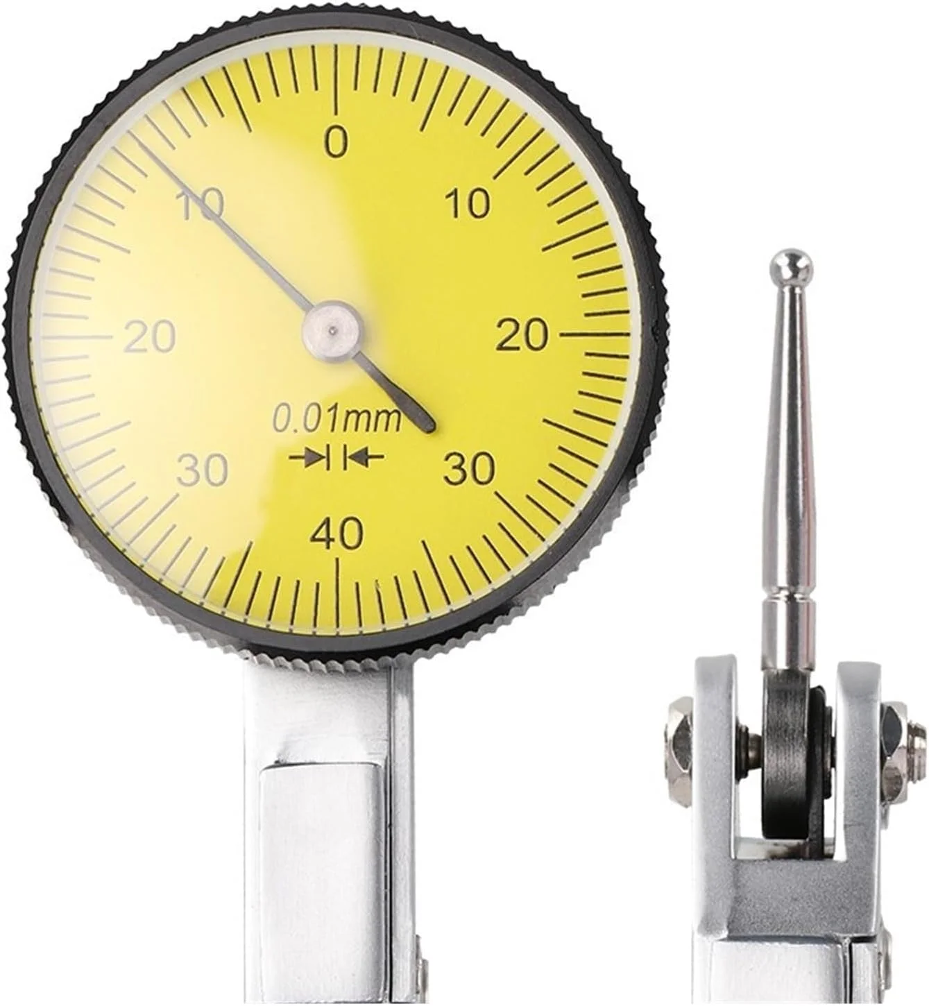 اندیکاتور عقربه ای، اندیکاتور اهرمی 0-0.8 میلی متر ضد ضربه، دقت 0.01 میلی متر، ابزار اندازه گیری دقیق برای سه بعدی، تنظیمات آزمایشگاهی اندیکاتور عقربه ای، اندیکاتور اهرمی 0-0.8 میلی متر ضد ضربه، دقت 0.01 میلی متر، ابزار اندازه گیری دقیق برای سه بعدی، تنظیمات آزمایشگاهی