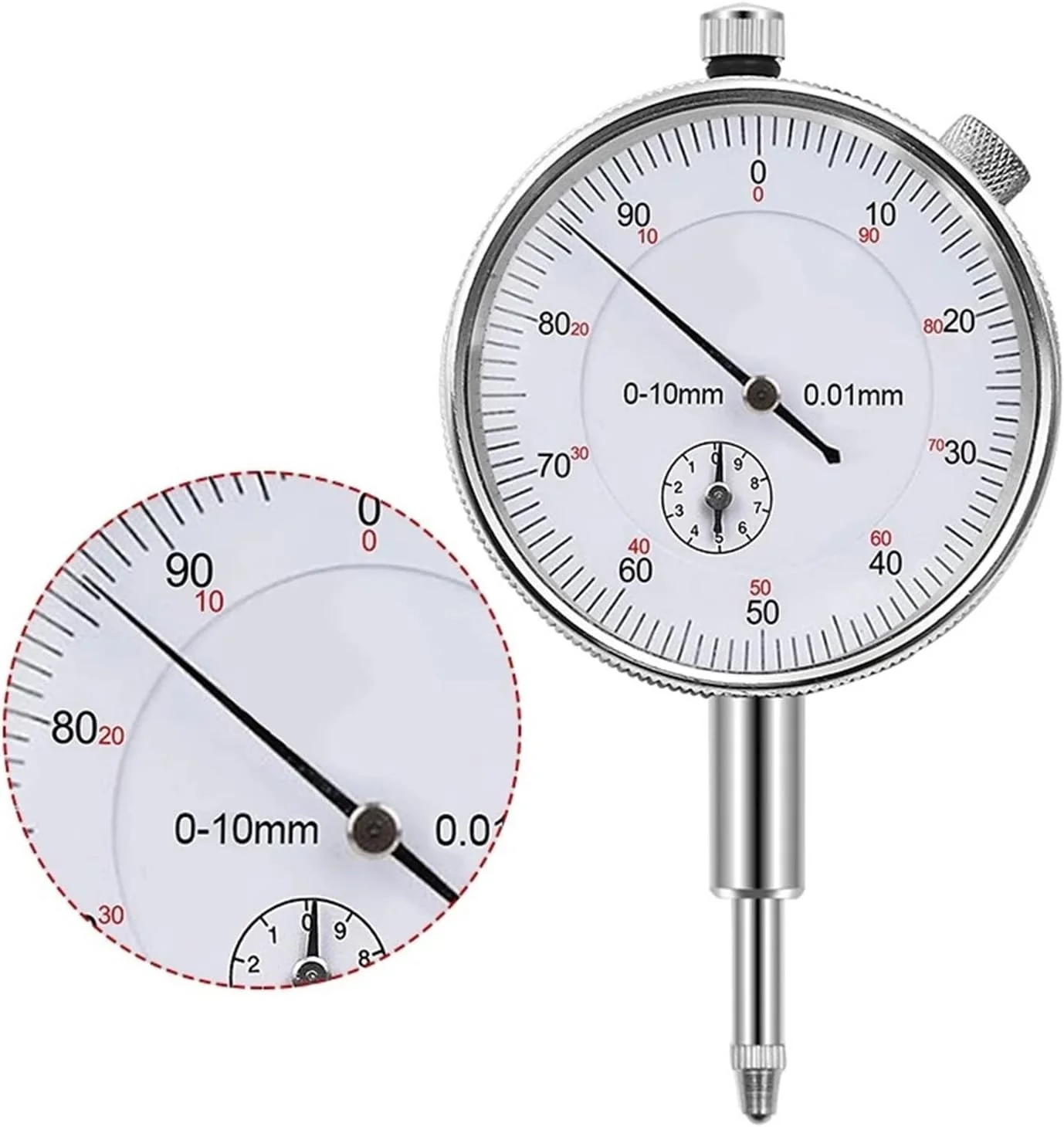 گیج عقربه ای، ابزار دقیق 0-10 میلی متر، ابزار اندازه گیری تست دقیق، میکرومتر گیج عقربه ای برای سه بعدی، تنظیمات آزمایشگاهی گیج عقربه ای، ابزار دقیق 0-10 میلی متر، ابزار اندازه گیری تست دقیق، میکرومتر گیج عقربه ای برای سه بعدی، تنظیمات آزمایشگاهی