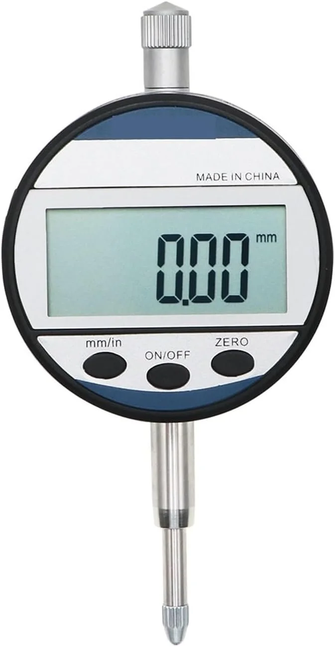 گیج نشانگر عقربه ای، نشانگر دیجیتال الکترونیکی متریک/اینچی محدوده 0-12.7 میلی متر / 0.5 اینچ به همراه جعبه ابزار اندازه گیری برای تنظیمات سه بعدی و آزمایشگاهی (0-12.7 میلی متر) گیج نشانگر عقربه ای، نشانگر دیجیتال الکترونیکی متریک/اینچی محدوده 0-12.7 میلی متر / 0.5 اینچ به همراه جعبه ابزار اندازه گیری برای تنظیمات سه بعدی و آزمایشگاهی (0-12.7 میلی متر)