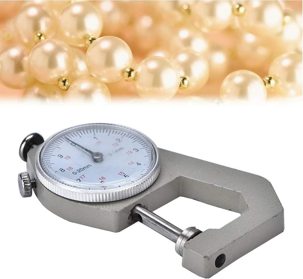 گیج ضخامت جواهرات، کولیس گیج ابزار اندازه گیری جواهرات، قطر مروارید 20 میلی متری 0YAUNIE گیج ضخامت جواهرات، کولیس گیج ابزار اندازه گیری جواهرات، قطر مروارید 20 میلی متری 0YAUNIE