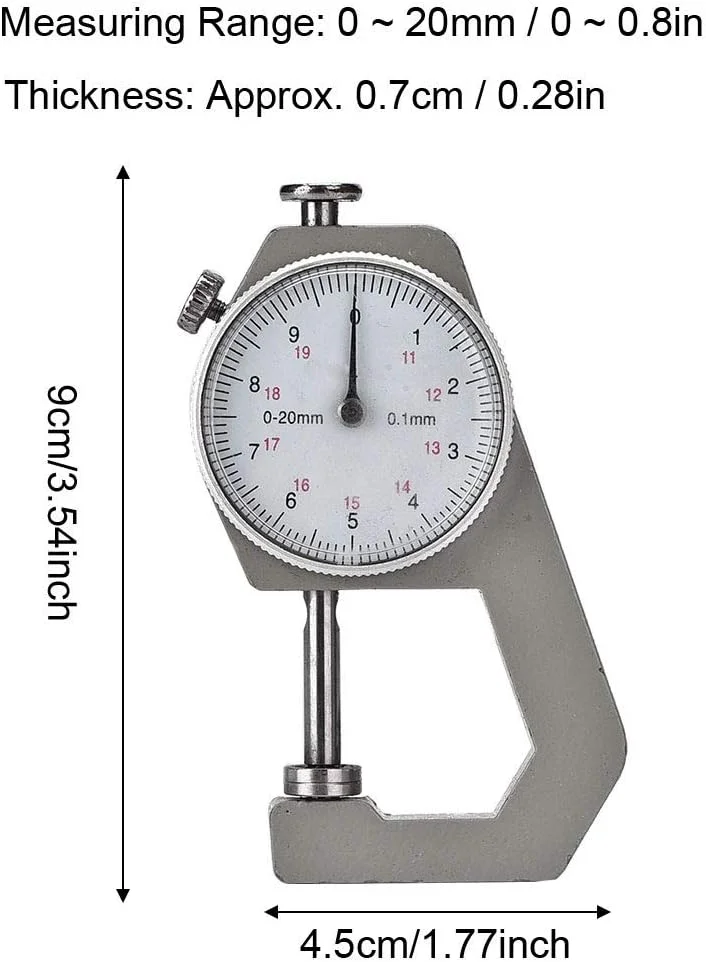 گیج ضخامت جواهرات، کولیس گیج ابزار اندازه گیری جواهرات، قطر مروارید 20 میلی متری 0YAUNIE گیج ضخامت جواهرات، کولیس گیج ابزار اندازه گیری جواهرات، قطر مروارید 20 میلی متری 0YAUNIE