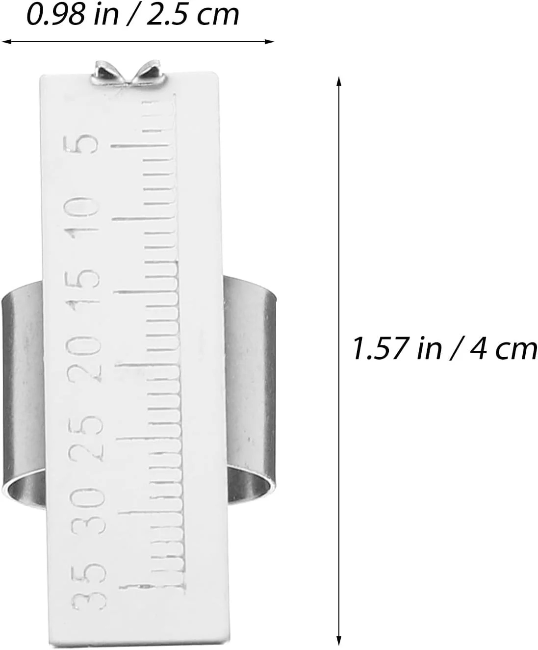 هومسفو خط کش اندو 1 خط کش انگشتی اندودنتیکس اندو خط کش حلقه ای ابزار آزمایشگاهی
