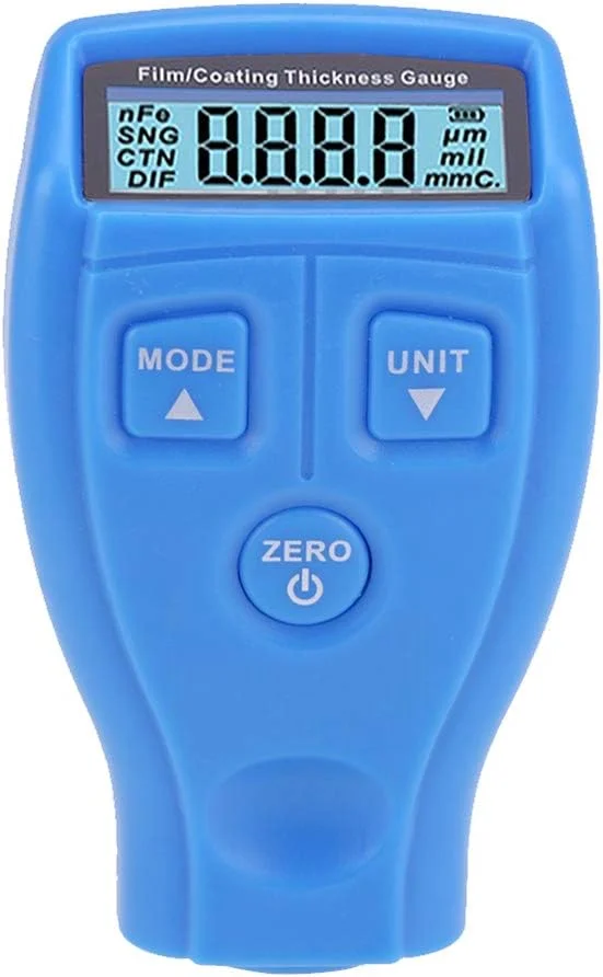 ضخامت سنج پوشش دیجیتال Hingers GM200 با صفحه نمایش LCD، ابزار تست رنگ