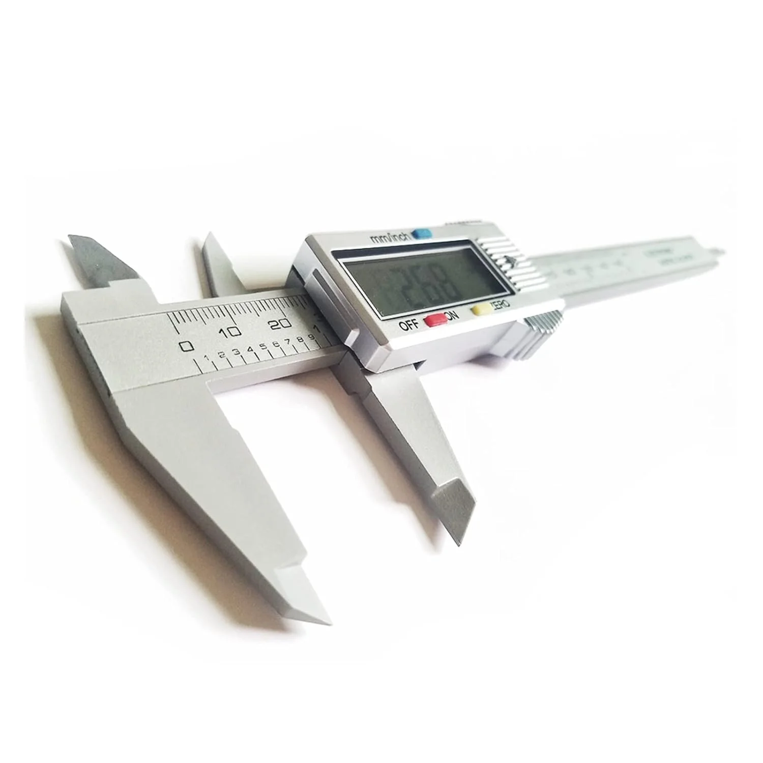 کولیس ورنیه دیجیتال 150 میلیمتری 6 اینچی LCD، ابزار اندازهگیری ارتفاع فیبر کربنی الکترونیکی، خطکش میکرومتر، مشکی جدید کولیس ورنیه دیجیتال 150 میلیمتری 6 اینچی LCD، ابزار اندازهگیری ارتفاع فیبر کربنی الکترونیکی، خطکش میکرومتر، مشکی جدید