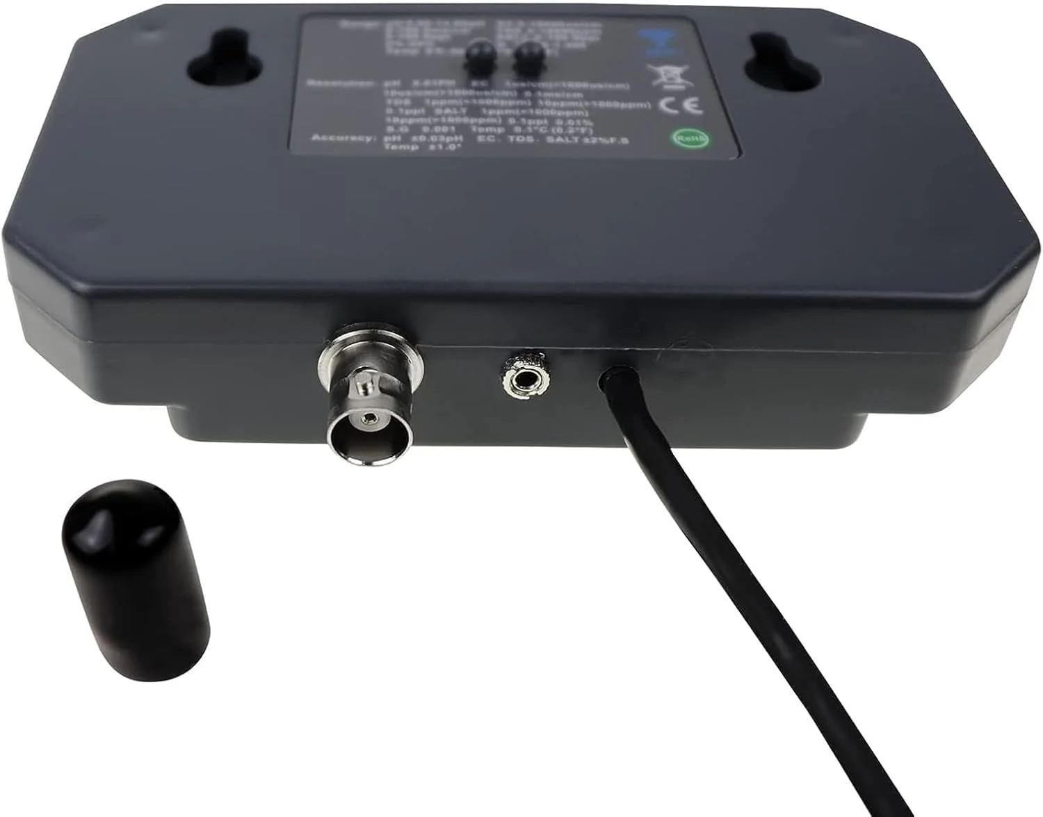 تستر کیفیت آب وای فای، تستر دیجیتال 6 در 1 با قابلیت مانیتورینگ مداوم، PH ORP TDS EC CF دماسنج رومیزی، دماسنج استخر برای استخر شنا، آکواریوم، آزمایشگاه، صفحه نمایش LCD بزرگ