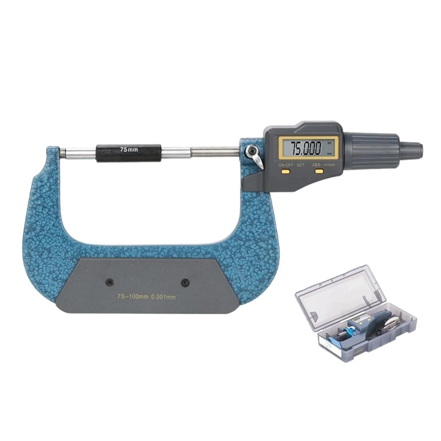 CENAP Caliper Electronic Outside Micrometer 0-25mm 25-50mm 50-75mm 75-100mm 0.001mm Measuring Instruments Tool Digital Caliper (Color : 0-25mm, Size : S) CENAP Caliper Electronic Outside Micrometer 0-25mm 25-50mm 50-75mm 75-100mm 0.001mm Measuring Instruments Tool Digital Caliper (Color : 0-25mm, Size : S)