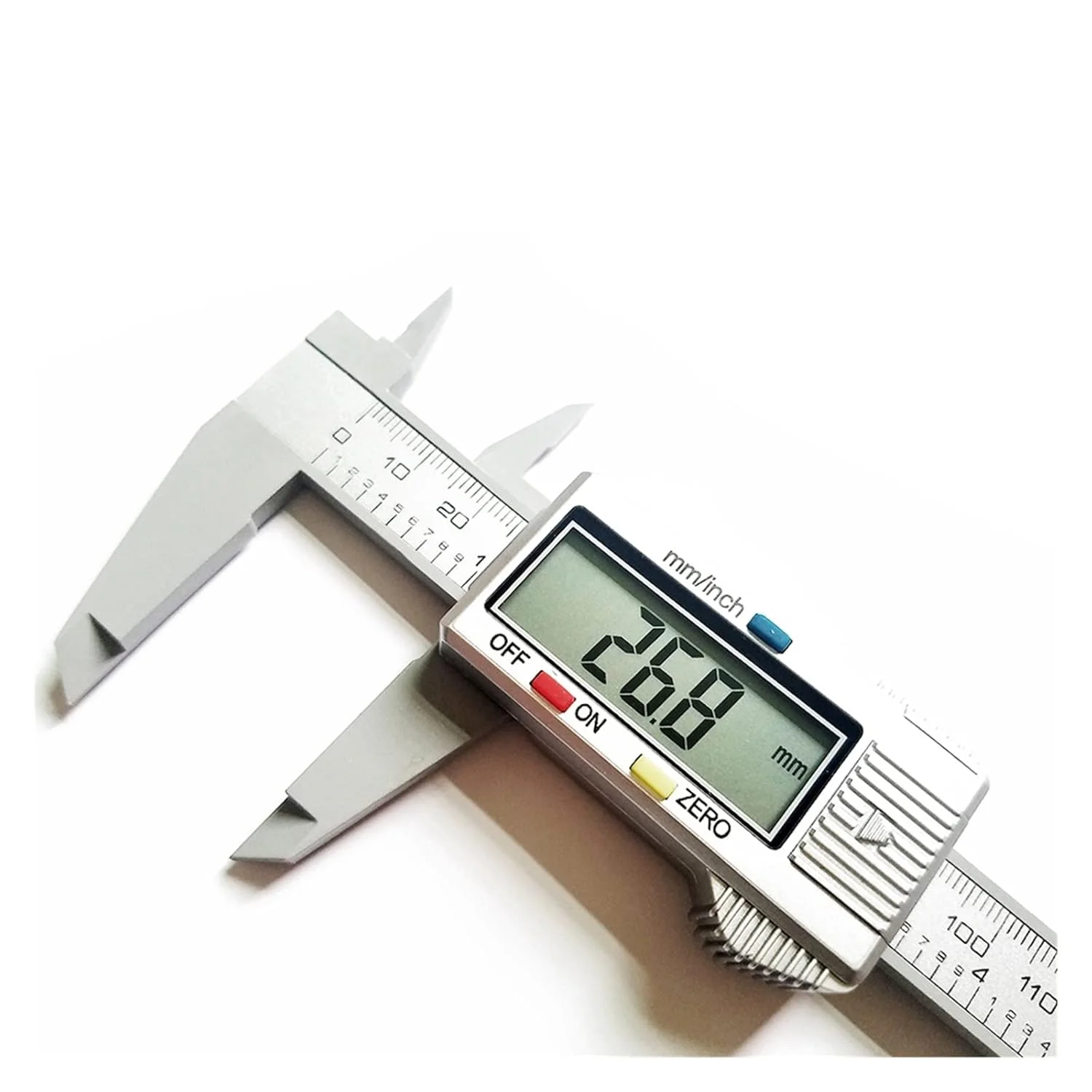 کولیس ورنیه دیجیتال 150 میلیمتری 6 اینچی LCD، ابزار اندازهگیری ارتفاع فیبر کربنی الکترونیکی، خطکش میکرومتر، مشکی جدید کولیس ورنیه دیجیتال 150 میلیمتری 6 اینچی LCD، ابزار اندازهگیری ارتفاع فیبر کربنی الکترونیکی، خطکش میکرومتر، مشکی جدید