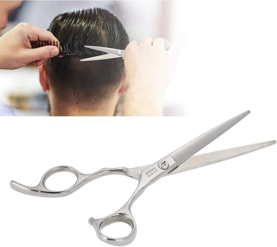 قیچی آرایشگری، ست قیچی مو، قیچی های حرفه ای کوتاهی مو، قیچی های باریک کننده، نماد آرایشگری برای سالن های خانوادگی، محافظت از آرایشگر، مقاومت در برابر تغییر شکل و خوردگی 2# قیچی آرایشگری، ست قیچی مو، قیچی های حرفه ای کوتاهی مو، قیچی های باریک کننده، نماد آرایشگری برای سالن های خانوادگی، محافظت از آرایشگر، مقاومت در برابر تغییر شکل و خوردگی 2#