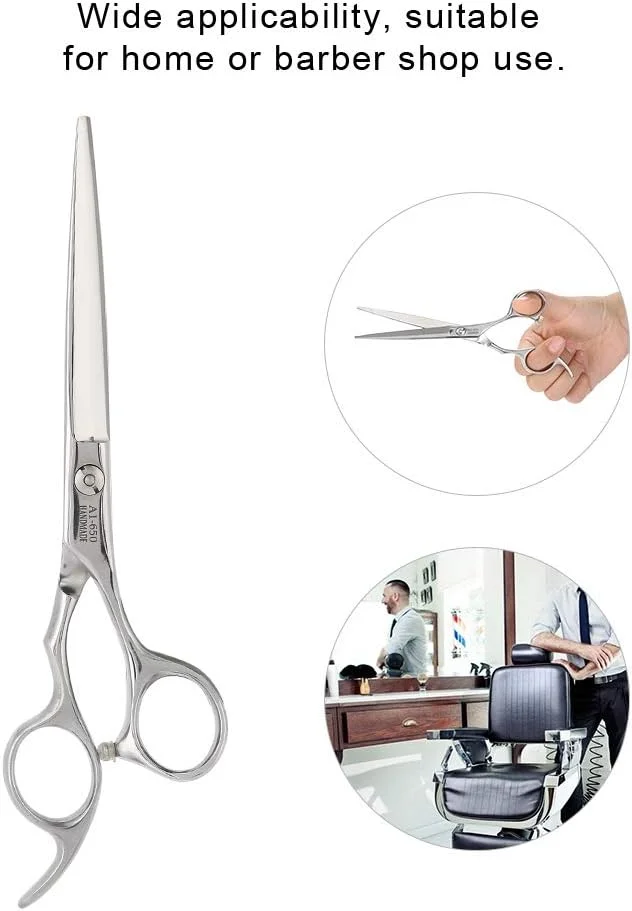 قیچی آرایشگری، ست قیچی مو، قیچی های حرفه ای کوتاهی مو، قیچی های باریک کننده، نماد آرایشگری برای سالن های خانوادگی، محافظت از آرایشگر، مقاومت در برابر تغییر شکل و خوردگی 2# قیچی آرایشگری، ست قیچی مو، قیچی های حرفه ای کوتاهی مو، قیچی های باریک کننده، نماد آرایشگری برای سالن های خانوادگی، محافظت از آرایشگر، مقاومت در برابر تغییر شکل و خوردگی 2#