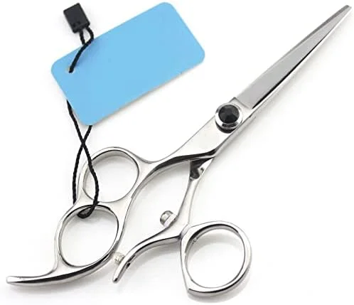 قیچی آرایشگری GLEOOJC، قیچی کوتاهی مو 5.5 اینچی مخصوص دست چپ، قیچی حرفه ای چرخشی، قیچی آرایشگری، پیرایش مو قیچی آرایشگری GLEOOJC، قیچی کوتاهی مو 5.5 اینچی مخصوص دست چپ، قیچی حرفه ای چرخشی، قیچی آرایشگری، پیرایش مو