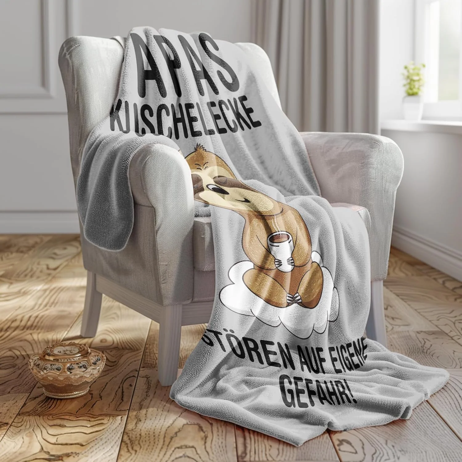 هدیه روز پدر SECOGM، پتوی نرم و لطیف هدیه تولد برای پدر، پتوی تنبل برای پدر از طرف دختر و پسر، بهترین هدیه تولد پدر، هدیه برای کریسمس و روز ولنتاین 152 x 127 سانتی متر