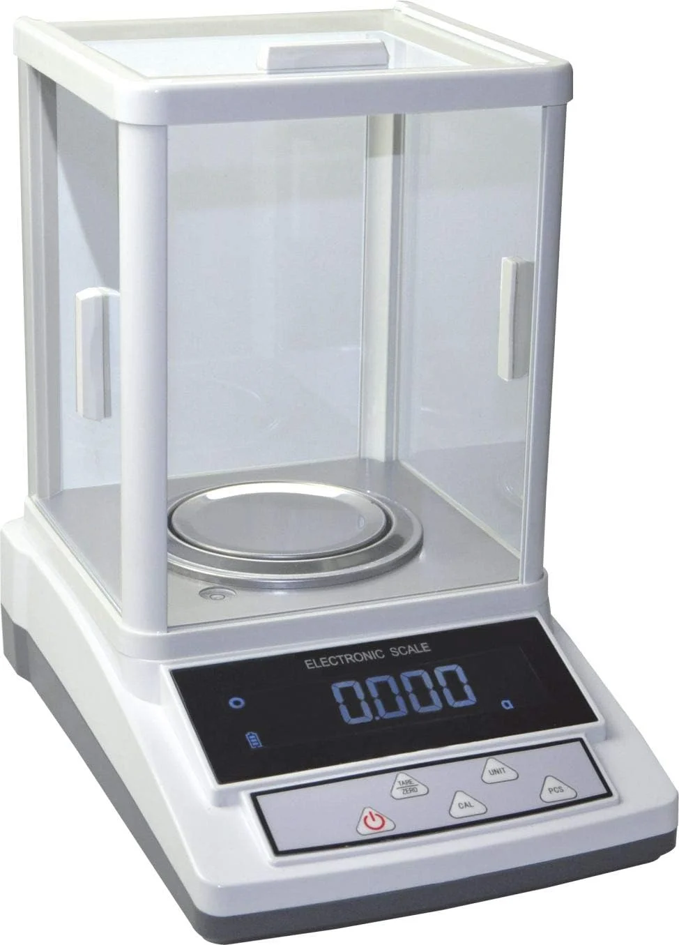 OXPMFY High Precision 1mg Lab Scale Lab Analytical Balance Digital Scale Balance Electronic Jewelry Scale Glass Windproof Precision Instrument for Laboratory Pharmacy School