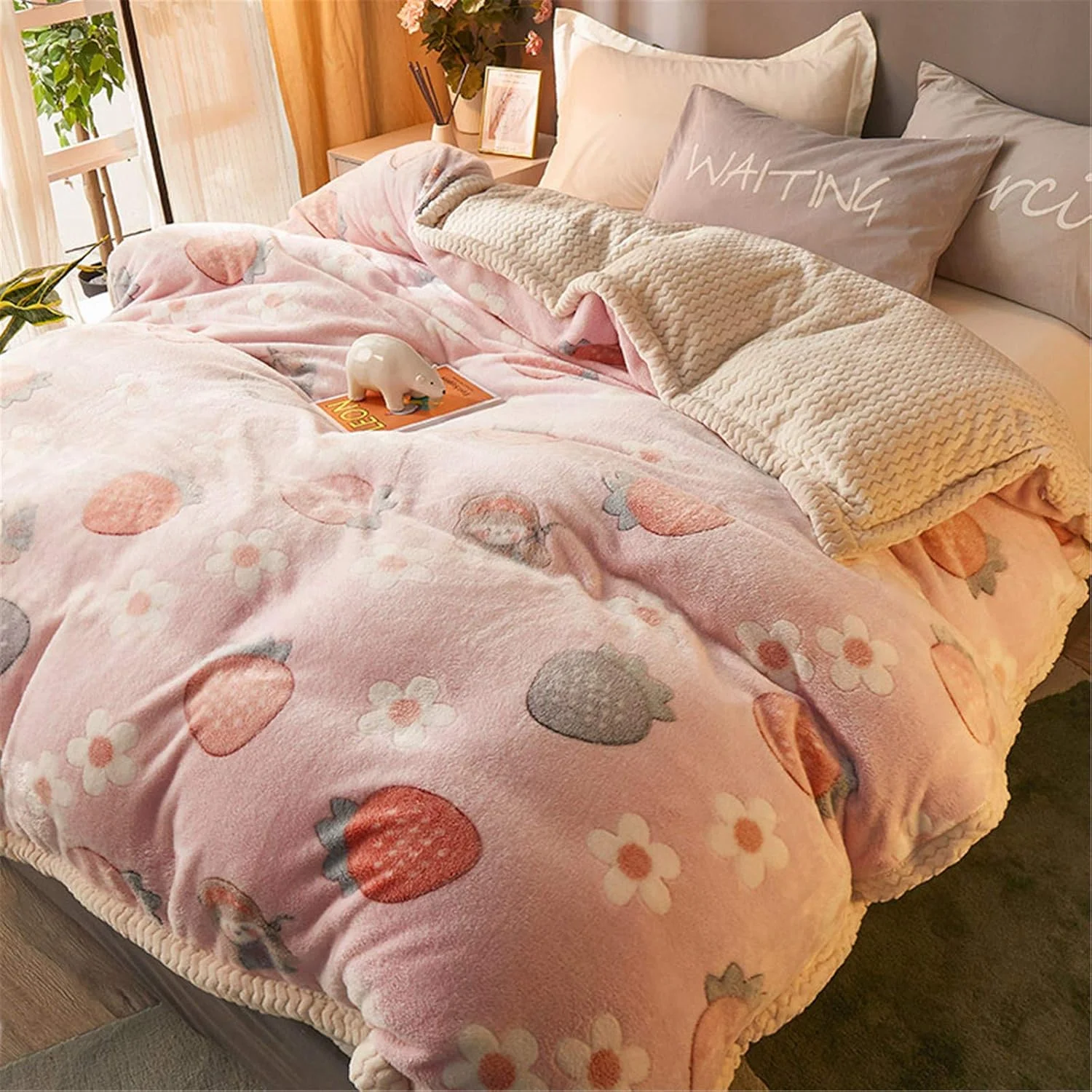 پتو پشمی شرپا، پتو پشمی خاکستری نرم و کرکی برای مبل، پتو بزرگ مخملی دونفره، پتو فلانل میکروفیبر، مبل، گرم (21، 150 x 200 سانتی متر)