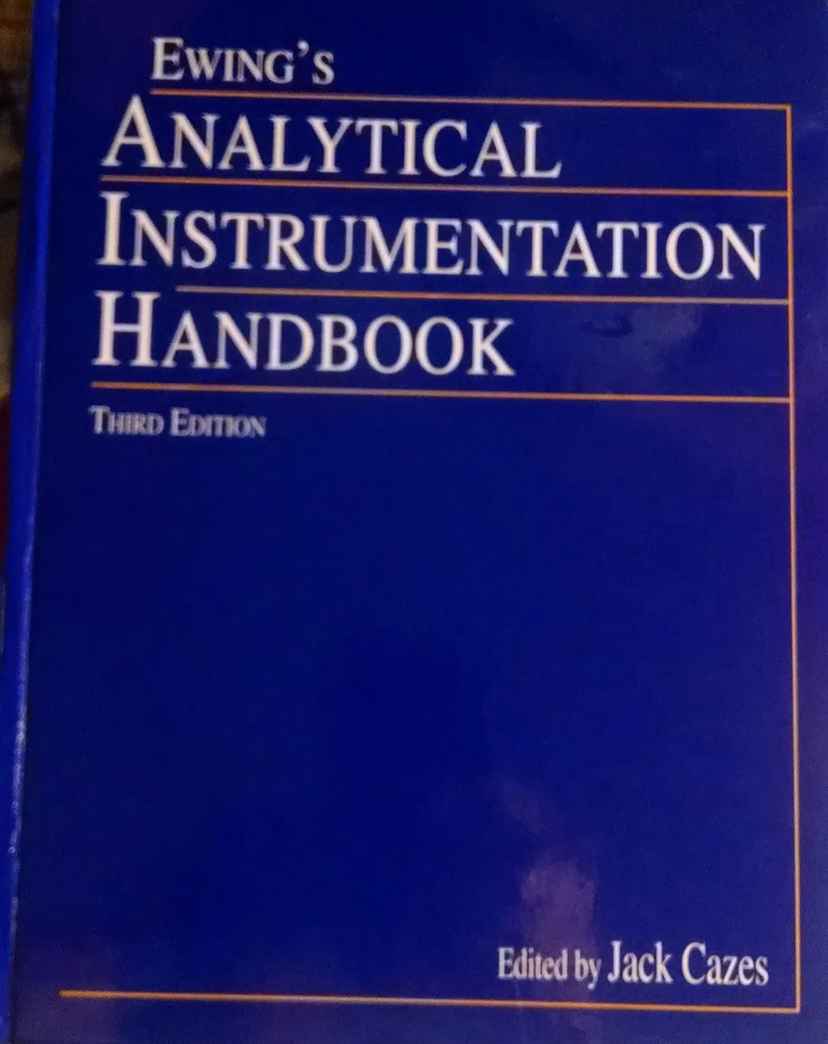 CRC Press Analytical Instrumentation Handbook