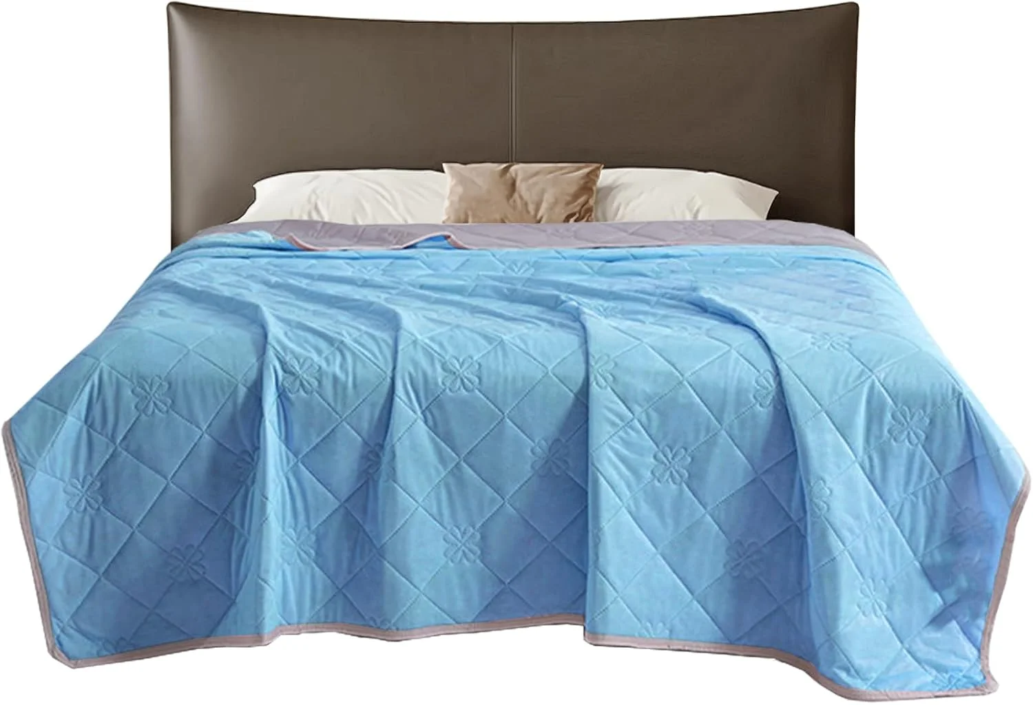 پتوی خنک کننده کامفی اسلیپرز، پتوی خنک کننده تابستانی برای خواب، لحاف سبک وزن دو طرفه برای بزرگسالان، مناسب آپارتمان، مسافرت، خوابگاه، مبل و خانه