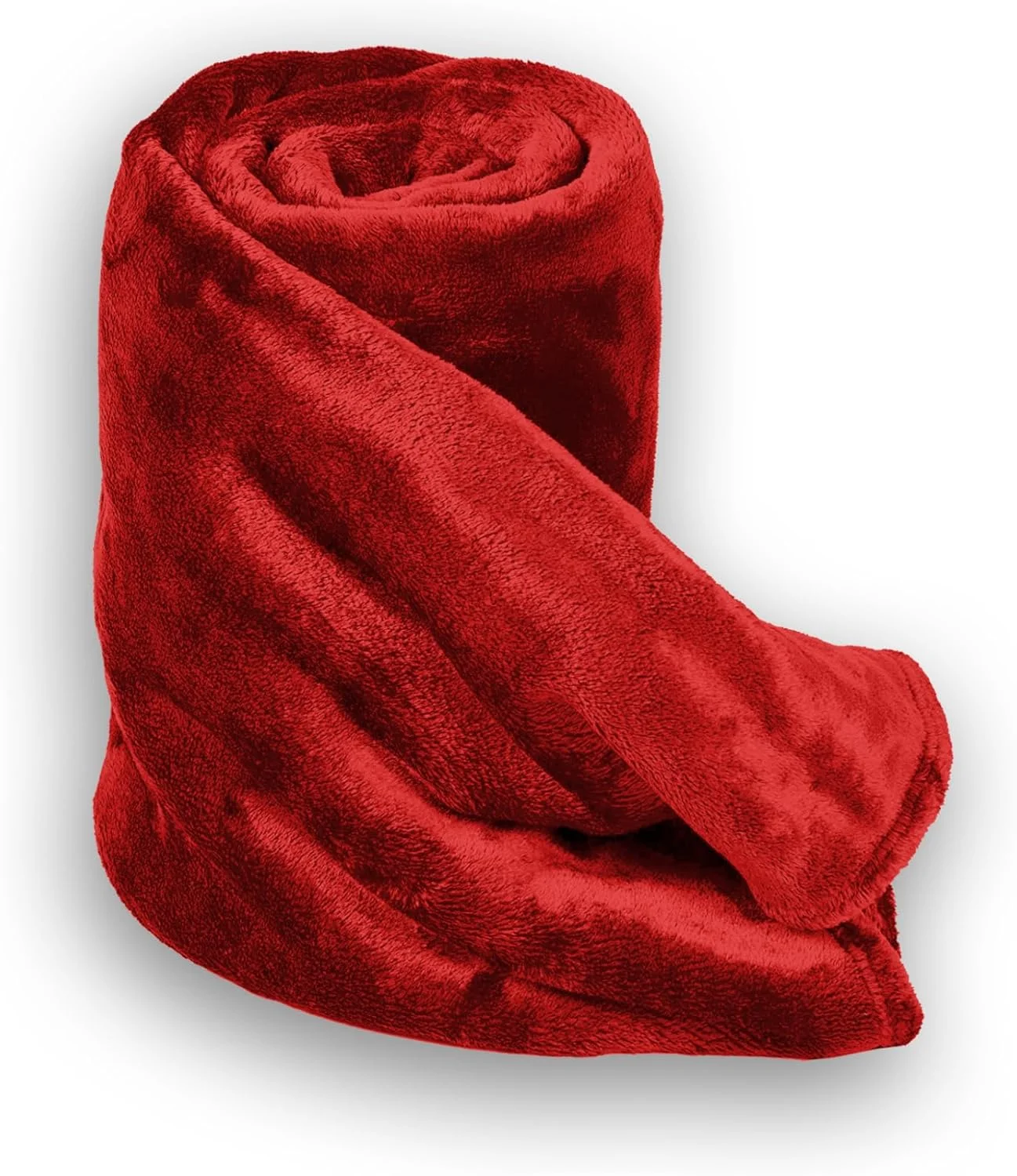 پتوی میکروفلانل نرم و راحت Sleep Well - 240GSM، یک نفره 160x220 سانتی متر - قرمز