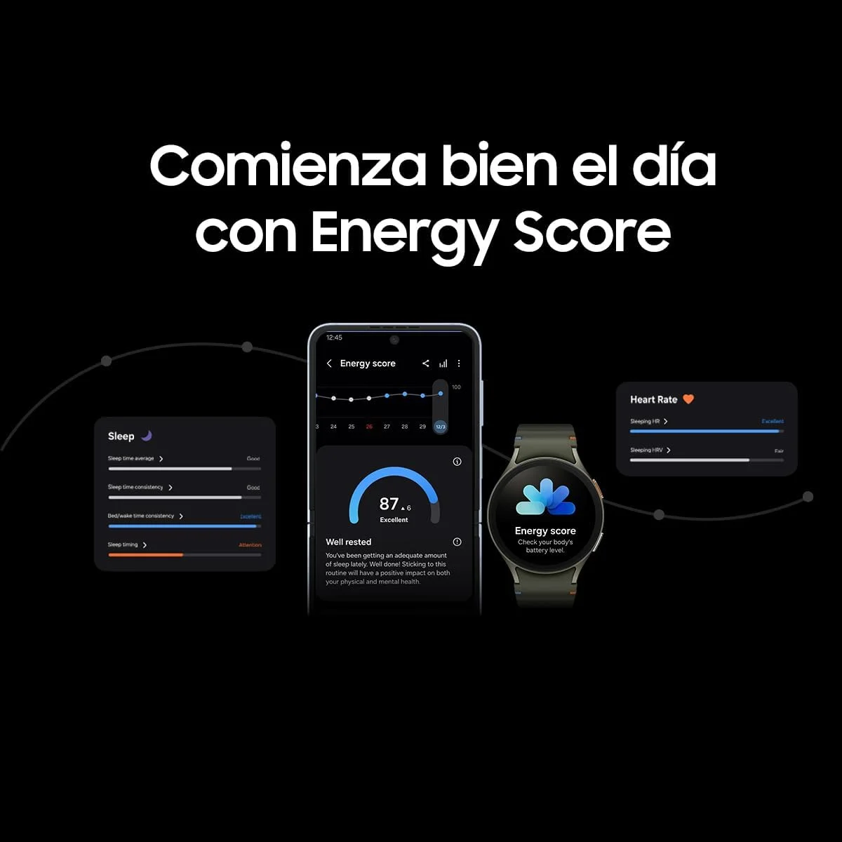 ساعت هوشمند SAMSUNG Galaxy Watch7 44mm خاکی، هوش مصنوعی، نسخه داخلی