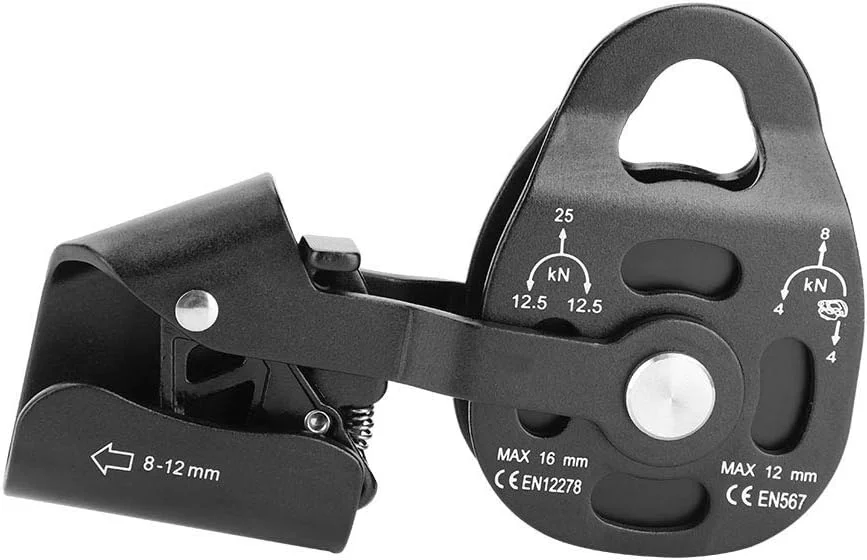 GZDtdsd Pulley Wheel,Magnalium Alloy Heavy Duty Single Swivel Pulley 25KN Rope Pulley for Mountaineering Hoisting Rescue GZDtdsd Pulley Wheel,Magnalium Alloy Heavy Duty Single Swivel Pulley 25KN Rope Pulley for Mountaineering Hoisting Rescue