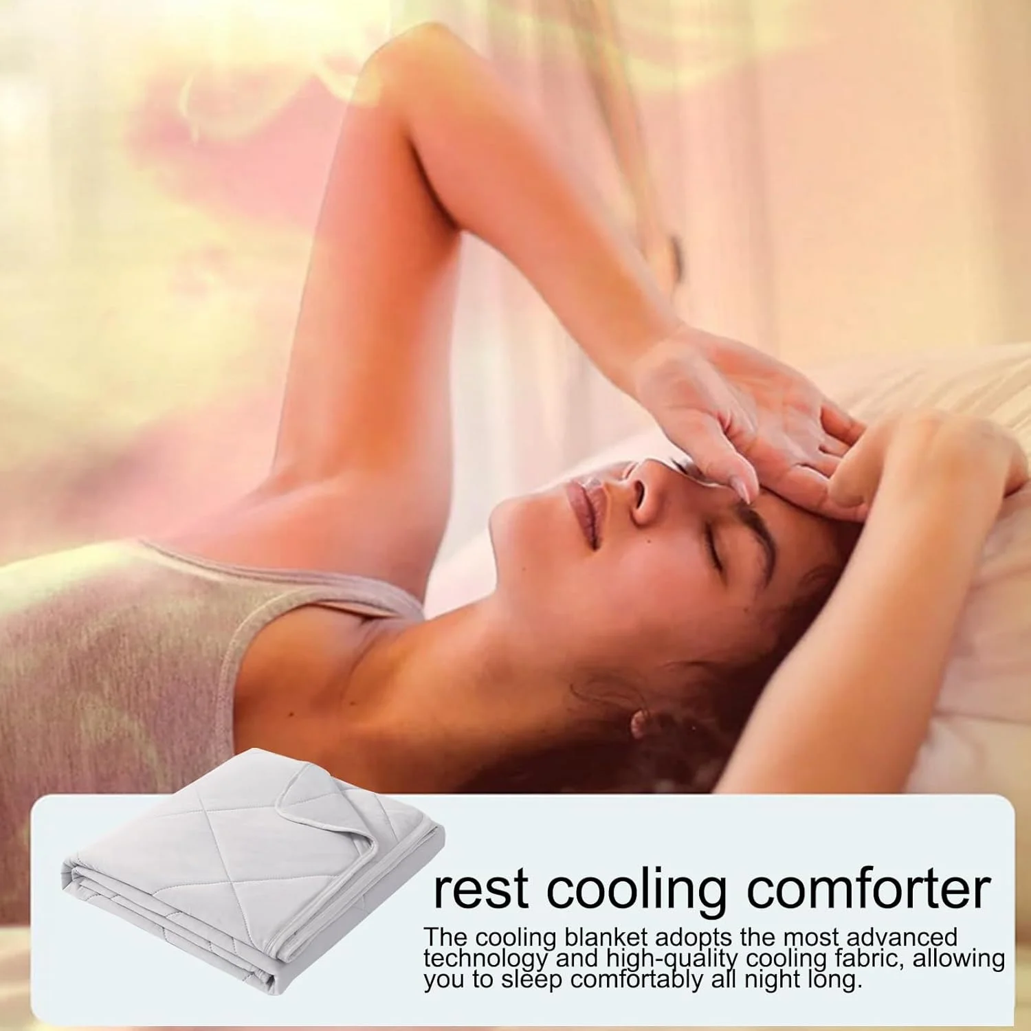 پتوی خنک کننده مبل - پتوهای راحتی برای روزهای گرم | تجهیزات استراحت برای تمام فصول برای محل کار، اتاق نشیمن، اتاق خواب، اتاق بازی، کاناپه