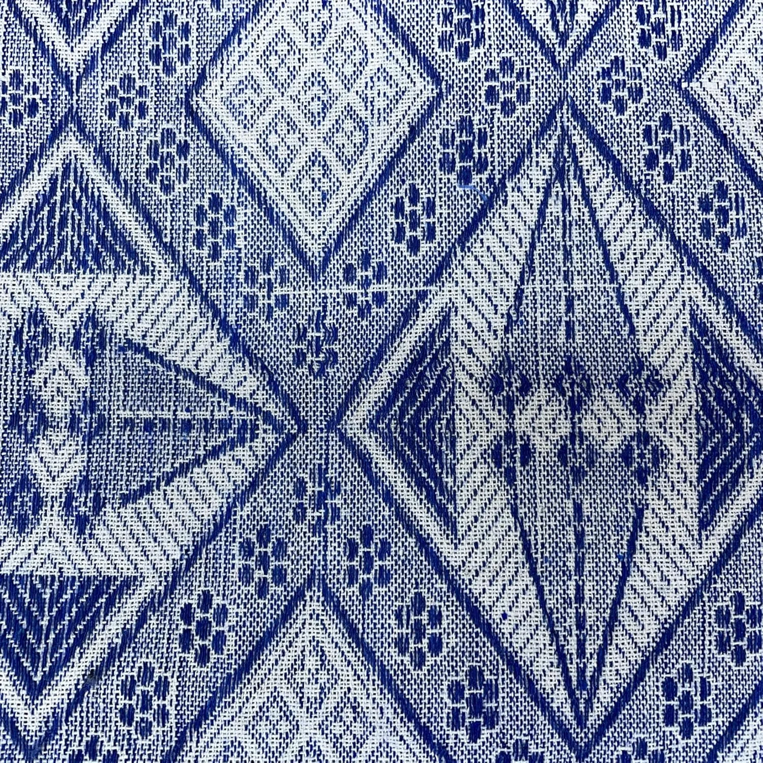 چادر سولاپوری طرح شتری (آبی)