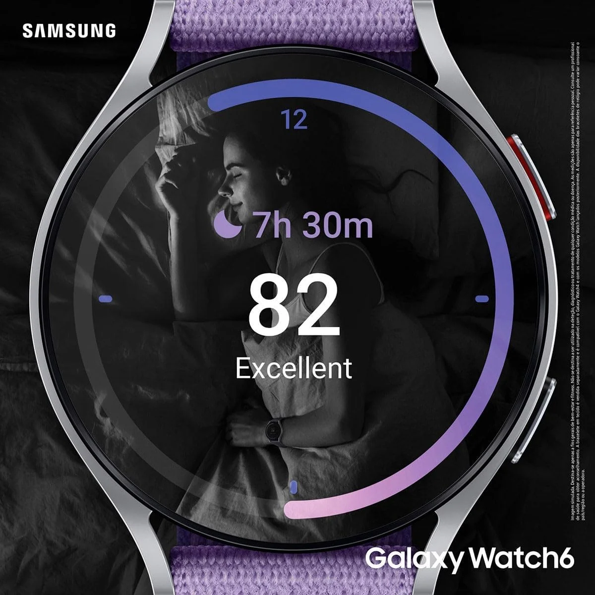 SAMSUNG Smartwatch Galaxy Watch 6 44mm Silver