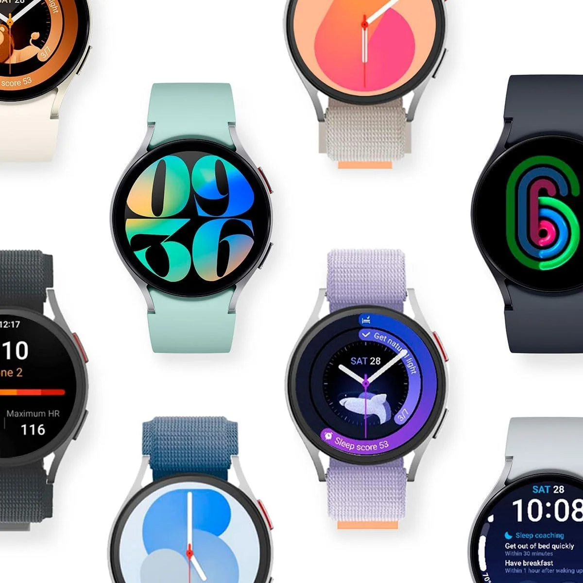 SAMSUNG Smartwatch Galaxy Watch 6 44mm Silver