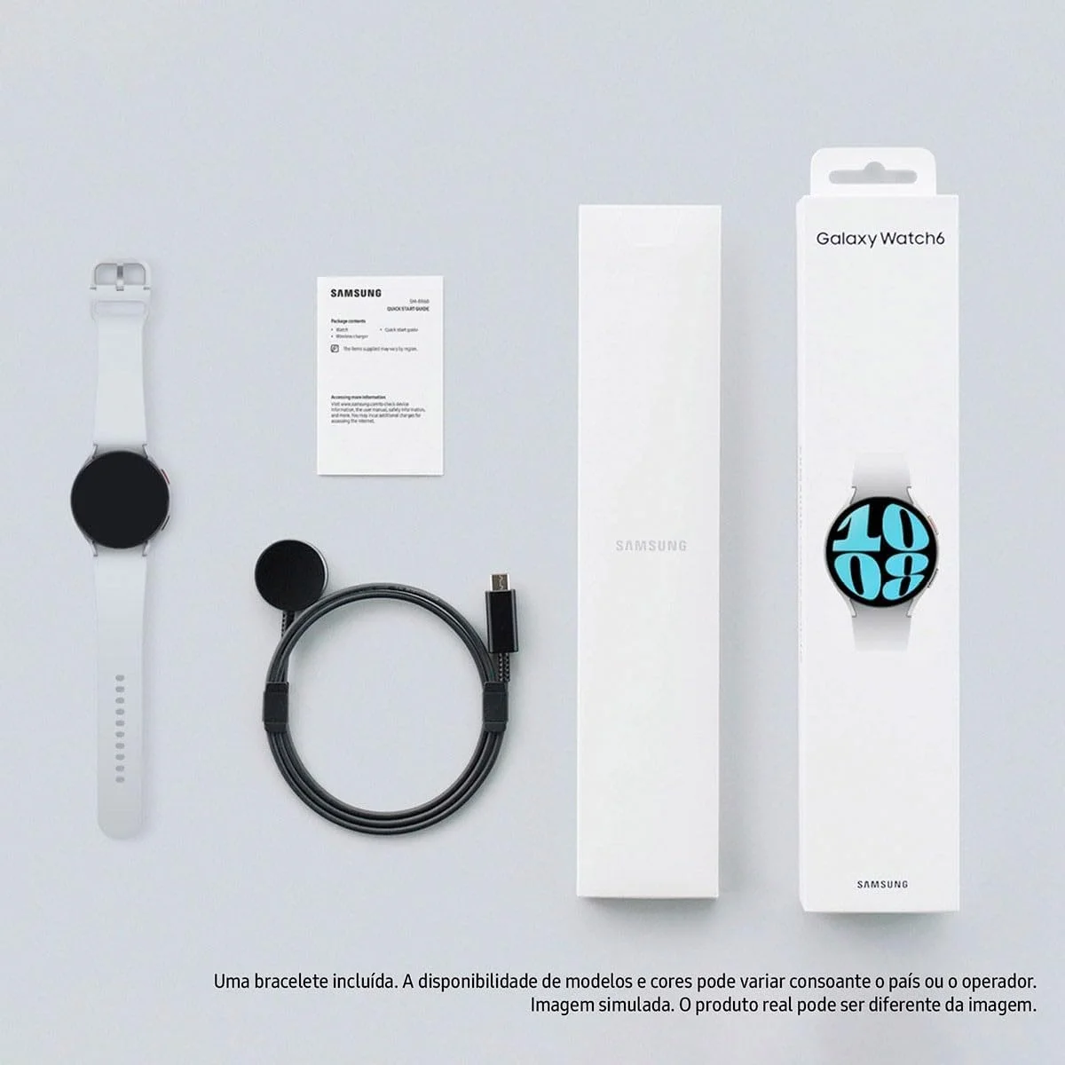 SAMSUNG Smartwatch Galaxy Watch 6 44mm Silver