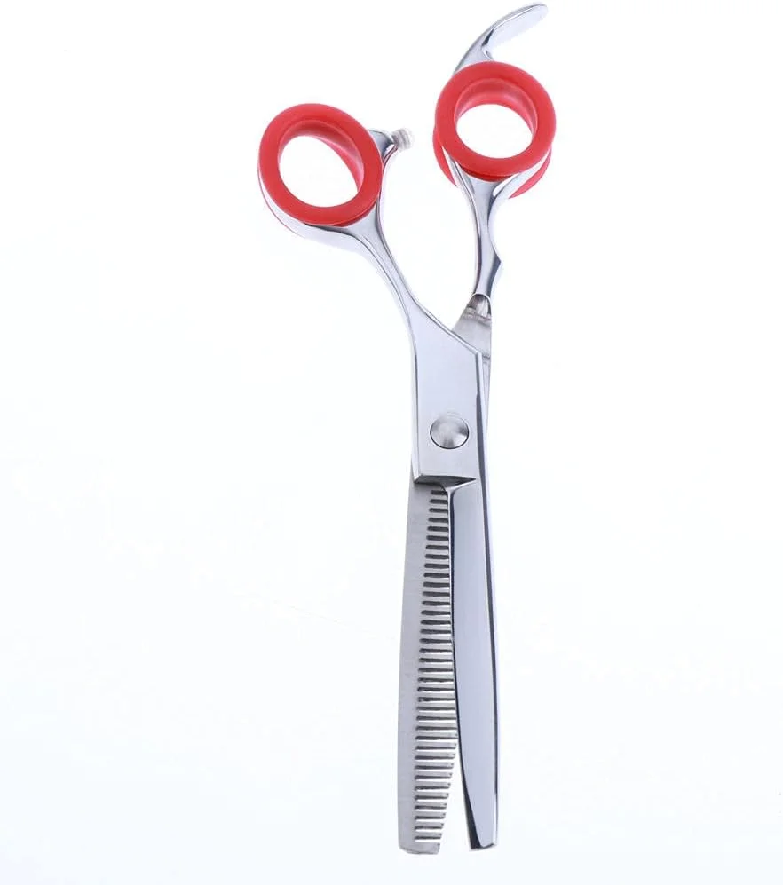 10 عدد حلقه انگشتی گیره ای برای قیچی آرایشگری و پیرایشگری، لاستیکی، قرمز 10 عدد حلقه انگشتی گیره ای برای قیچی آرایشگری و پیرایشگری، لاستیکی، قرمز