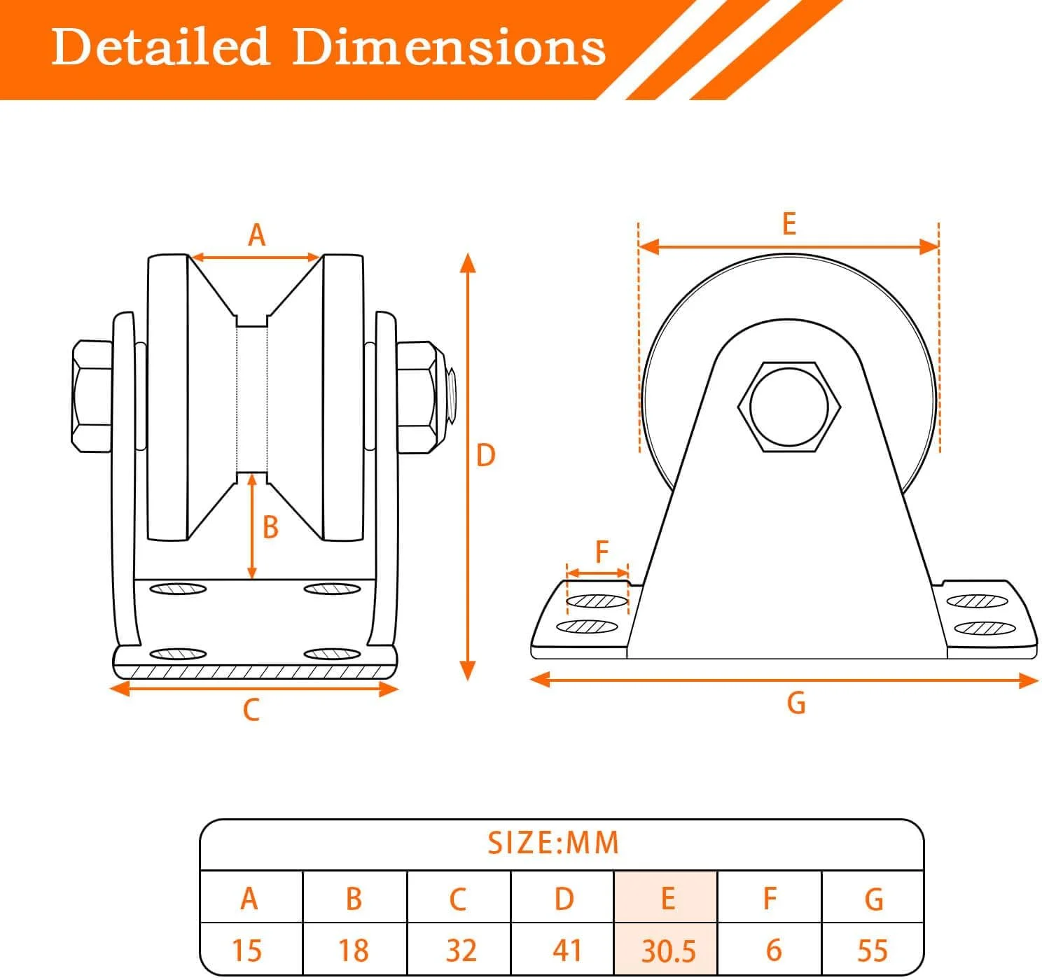 مجموعه 4 عددی قرقره کابل فولادی KCNOFNC برای طناب، قرقره کابل 6 میلی متری با 2 بلبرینگ