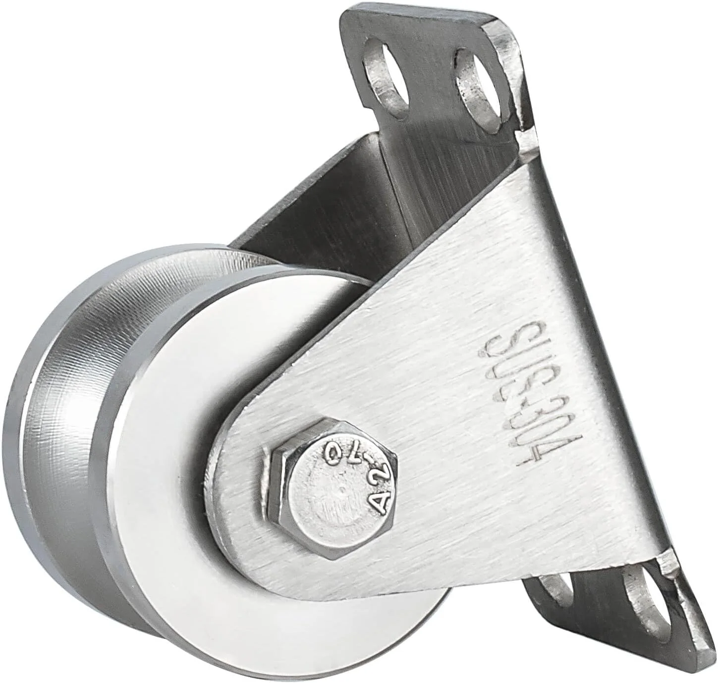 قرقره کابل فولادی KCNOFNC، قرقره برای طناب، قرقره با 2 بلبرینگ، بسته 1 عددی