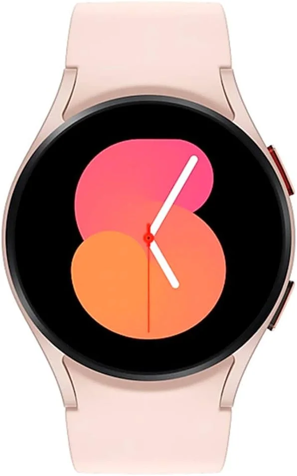 ساعت هوشمند سامسونگ Galaxy Watch5 با صفحه نمایش 3.05 سانتی متر (1.2 اینچ) Super AMOLED، سایز 40 میلی متر، رنگ طلایی صورتی، GPS (ماهواره ای)