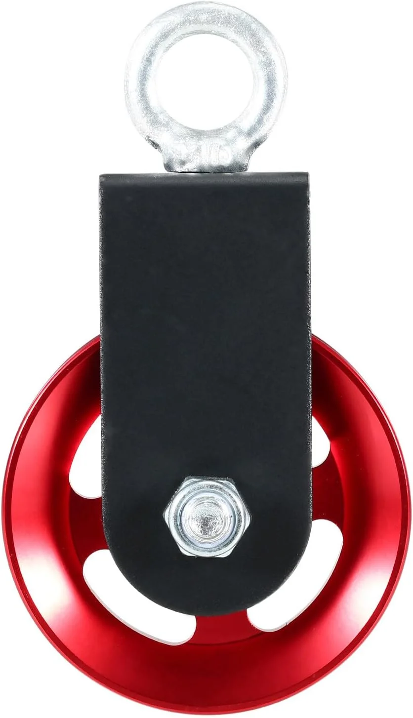 قرقره کابل بی صدای Labymos با چرخش 360 درجه جداشدنی، سیستم قرقره چرخ کششی، ابزار جانبی DIY برای تمرینات ورزشی خانگی و بلند کردن اجسام قرقره کابل بی صدای Labymos با چرخش 360 درجه جداشدنی، سیستم قرقره چرخ کششی، ابزار جانبی DIY برای تمرینات ورزشی خانگی و بلند کردن اجسام