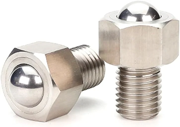 LanMaiXun 2 عدد WBCHL M12-1.75 نوع مهره فولادی توپ استیل ضد زنگ 304، پیچ توپی جهانی، قرقره پلت فرم LanMaiXun 2 عدد WBCHL M12-1.75 نوع مهره فولادی توپ استیل ضد زنگ 304، پیچ توپی جهانی، قرقره پلت فرم