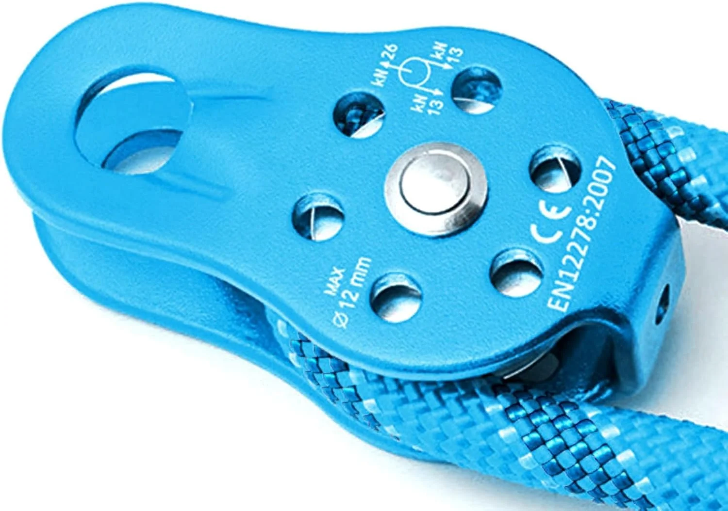 قرقره صعود Msiud 26KN، قرقره های طناب تکی سنگین وظیفه بلوک بلبرینگ سوراخ اتصال آلومینیومی طناب های کوهنوردی ثابت در فضای باز برای کار در ارتفاع، نجات و فرود زیر 12 میلی متر قرقره صعود Msiud 26KN، قرقره های طناب تکی سنگین وظیفه بلوک بلبرینگ سوراخ اتصال آلومینیومی طناب های کوهنوردی ثابت در فضای باز برای کار در ارتفاع، نجات و فرود زیر 12 میلی متر