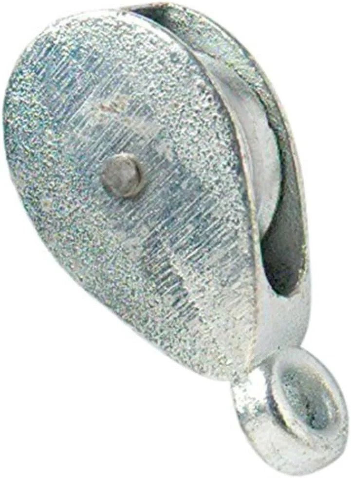 قرقره تکی 32 میلی متری Merriway BH02283، گالوانیزه (بسته 1 عددی)، خاکستری